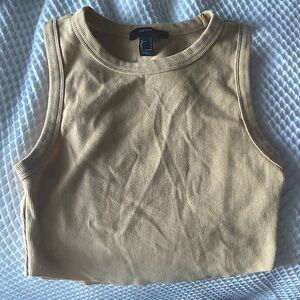 Small tan tank top